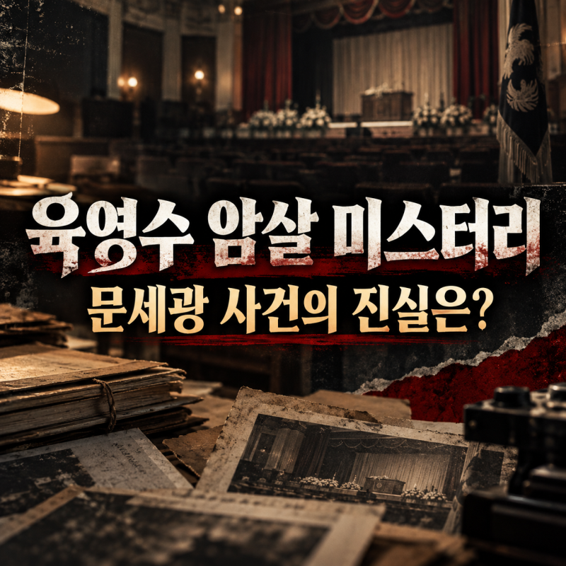 육영수 암살, 범인은 문세광인데 왜 아직도 미스터리로 남았나