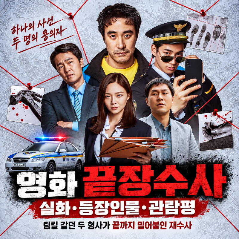 영화 끝장수사 실화 등장인물 관람평, 팀킬 같던 두 형사가 끝까지 밀어붙인 재수사