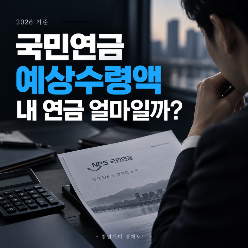 국민연금 예상수령액 조회 2026, 100만원 기준 조기 70만원·연기 136만원