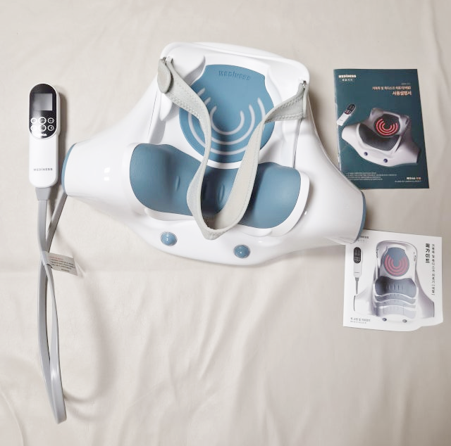 메디니스 넥필 MDM-3577 남편 거북목 일자목 견인기 한 달 사용 솔직 후기