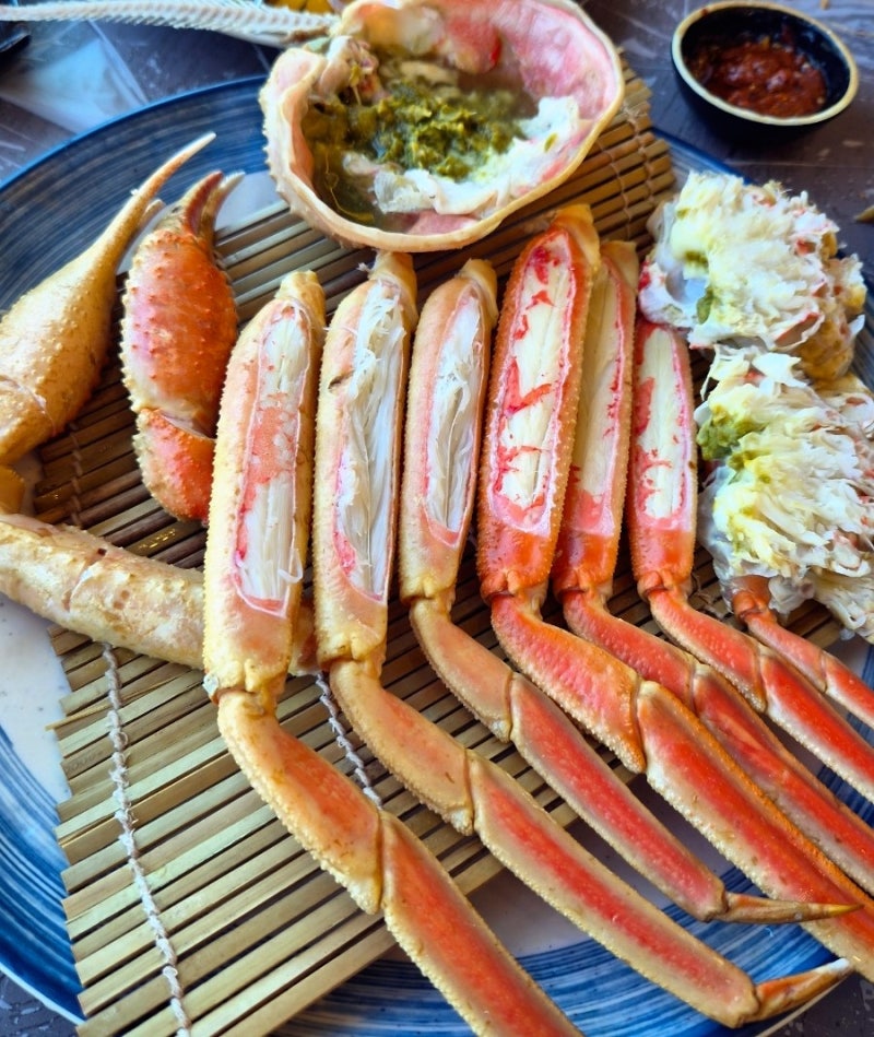 [강릉경포대횟집/대게 1kg 코스] "강릉맛집 피쉬맨대게횟집 경포대본점"에 간 홍순이