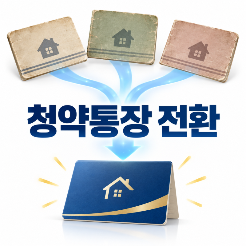 청약통장 전환, 주택청약종합저축으로 왜 바꾸라고 할까
