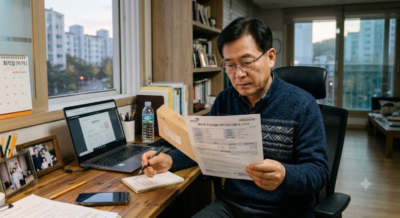 퇴직 후 건강보험료 줄이는 방법 4가지｜임의계속가입부터 피부양자까지 2026년 기준