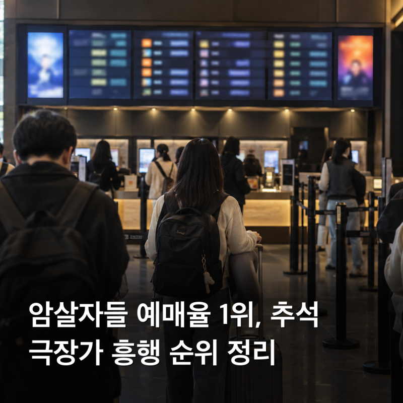 암살자들 예매율 1위, 추석 극장가 흥행 순위 정리