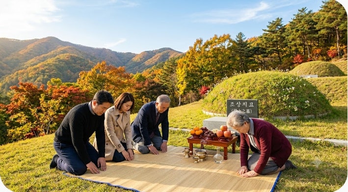 추석 성묘 순서와 상차림 방법 (지역별 이색 성묘 문화 총정리)