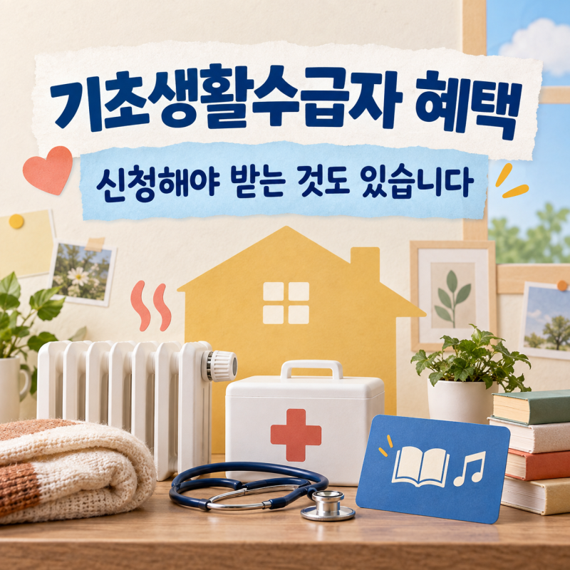 기초생활수급자 혜택, 문화누리카드 15만원은 12월 31일이 지나면 사라집니다