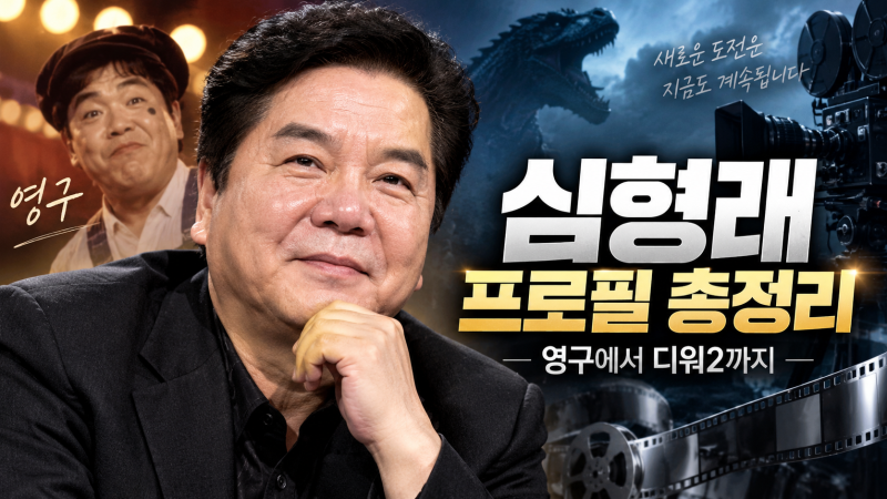 심형래 프로필 나이·영구·디워 총정리, 2026년 근황까지