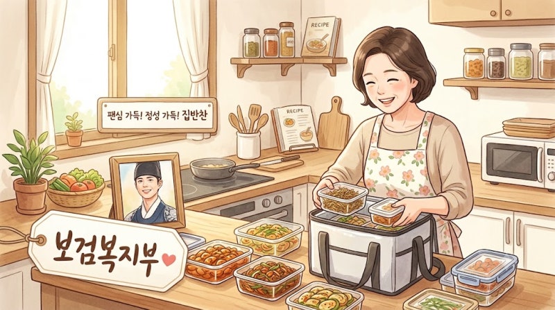 김가연 박보검 "보검복지부" 팬심과 정성 가득한 집반찬 사연