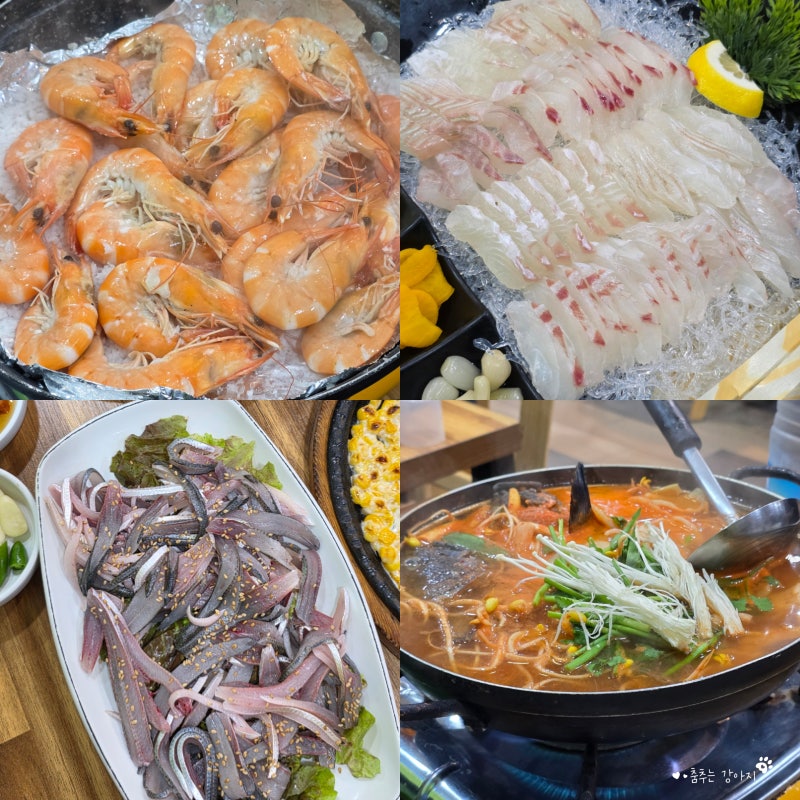[인천맛집] 완정역 횟집 당하동 바다수산 생새우 전어회 내돈내산 검단횟집추천
