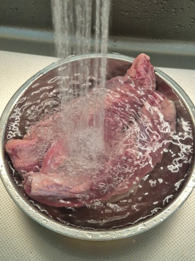 코스트코 아롱사태 손질 소분｜800g 압력솥 삶는 시간과 보관법
