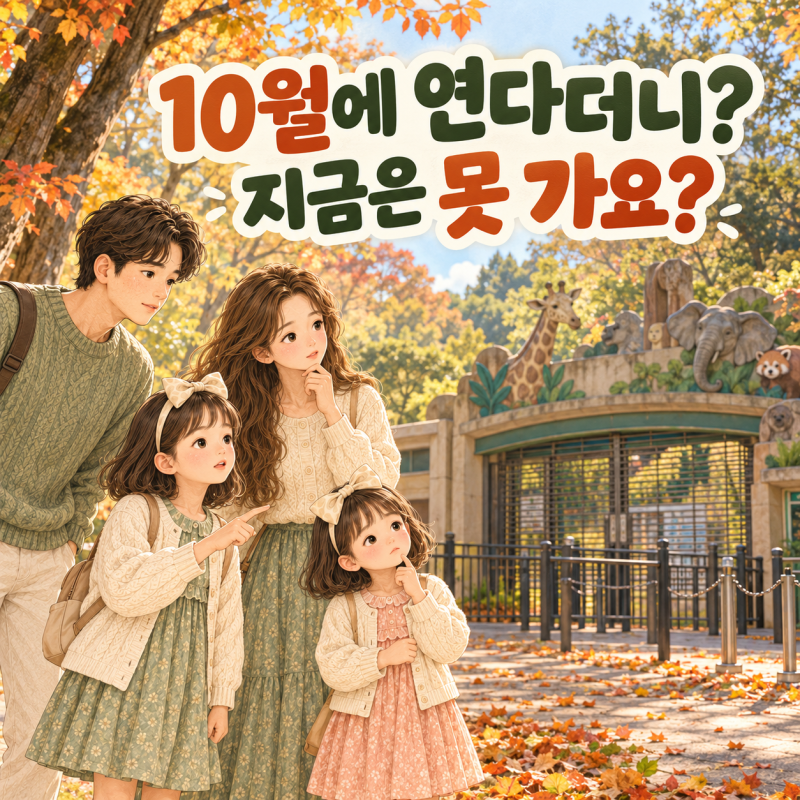 Busan Children's Grand Park Zoo: Will it Open in October?