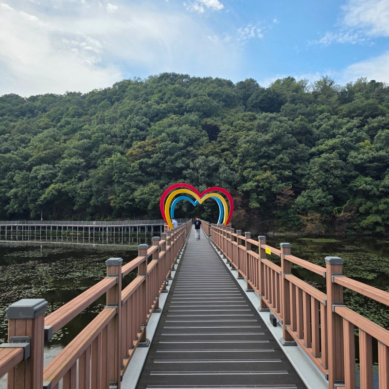 파주 가볼만한곳 공릉호수 산책로 부모님과 걷기 좋은 데크길