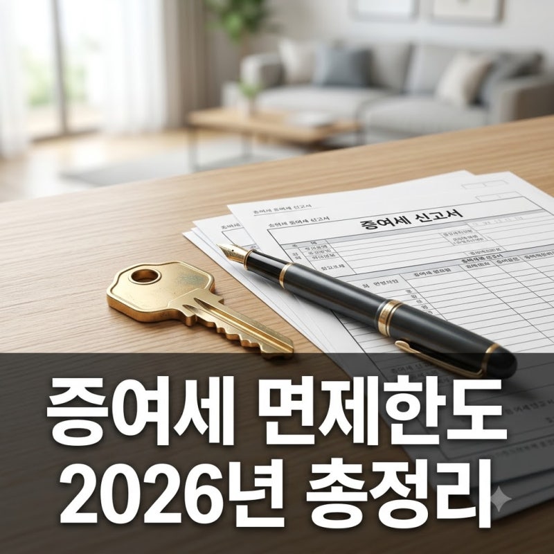 증여세 면제한도 2026년 가족 관계별 공제와 혼인 출산 팁 총정리
