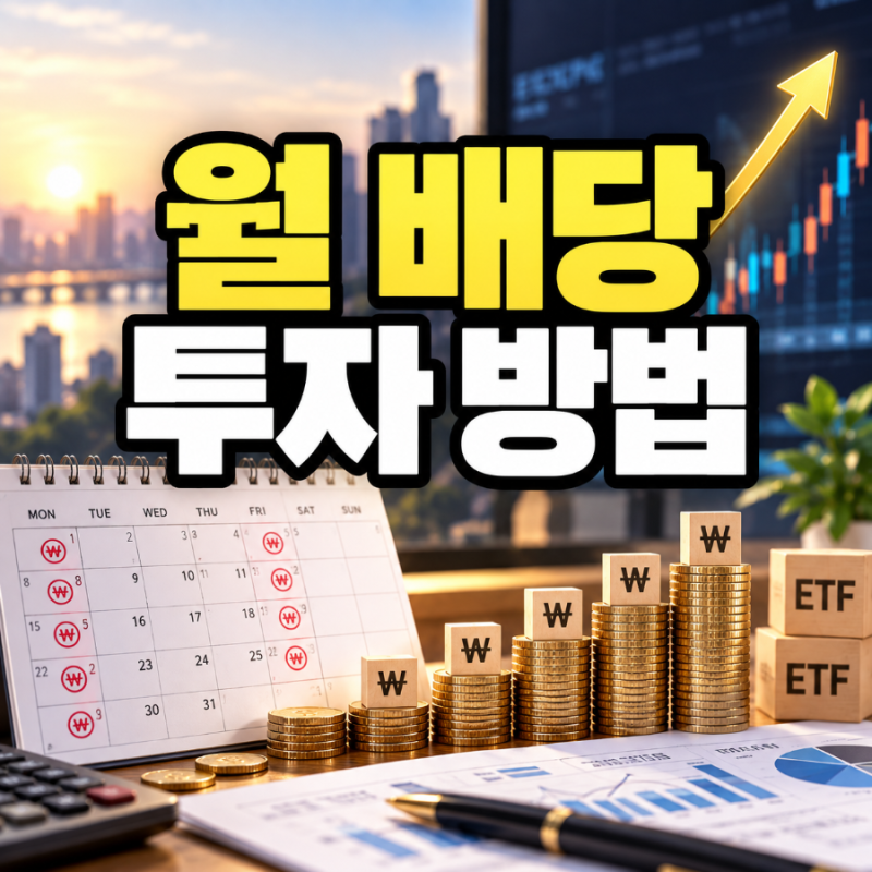 [월 배당 투자 방법] 월 50만원으로 시작하는 SCHD, JEPI 미국 배당 ETF 투자 (5년, 10년 후 월배당....