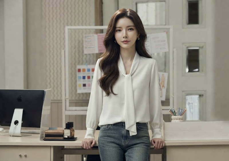 제로스트릿 리본블라우스 코디, 출근룩으로 입기 좋은 리본타이블라우스 후기