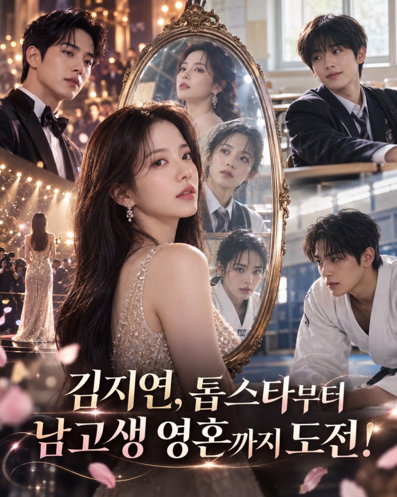 《너에게 다이브》 김지연, 남고생 영혼 연기까지 도전! 박서함이 눈물 흘린 촬영장과 120대 1....
