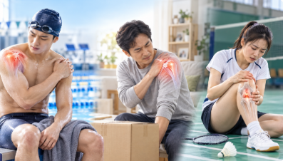 아시안게임 김우민도 멈춘 어깨 부상…회전근개·십자인대 파열, 운동선수만의 일일까?