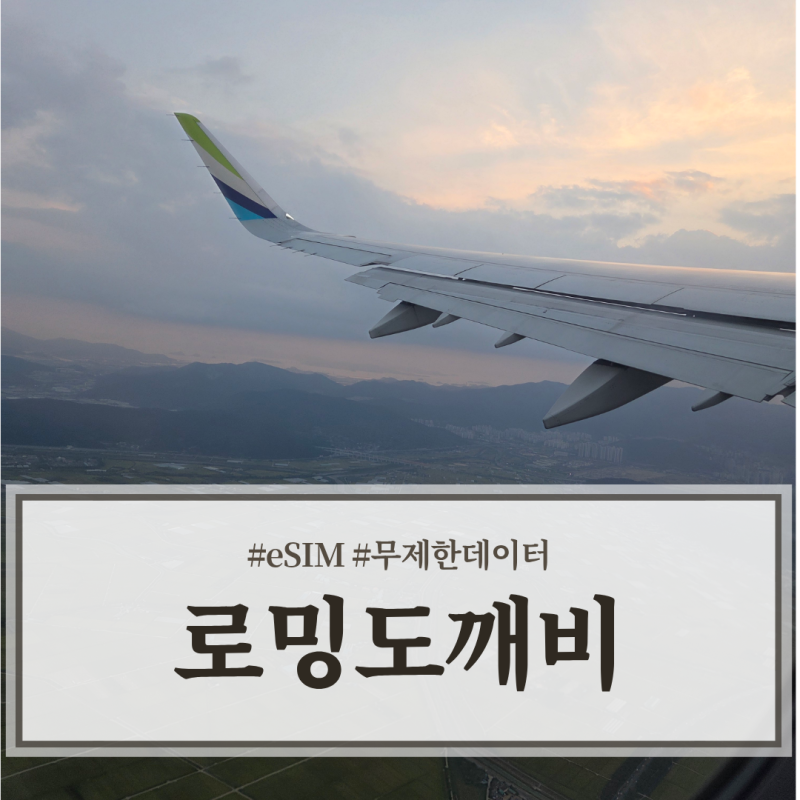 [태국/방콕] 이심 추천 "로밍도깨비" 후기 무제한데이터로 편했던 9월 여행