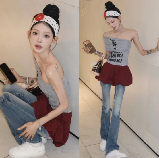 최준희 41kg 뼈말라 근황, 흉곽 줄이기 코르셋 시도 백기