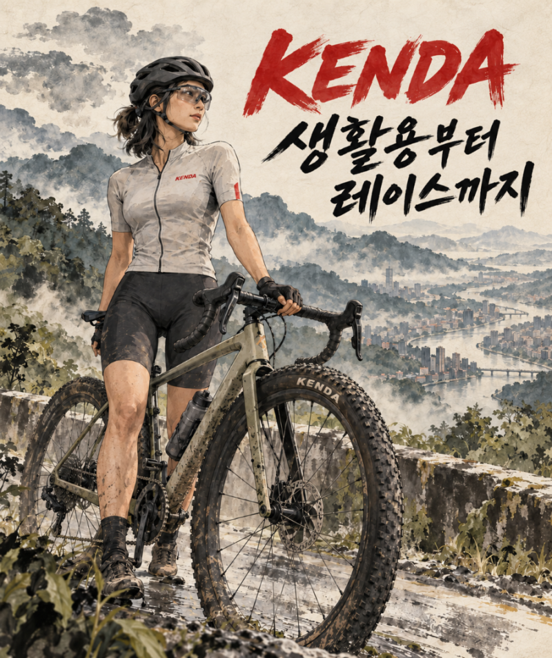 아빠의 자전거 브랜드 이야기(켄다 타이어-생활용에서 레이스까지)