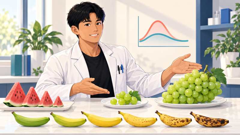 당 많은 과일 순위, 혈당을 빠르게 올리는 과일은 따로 있다?