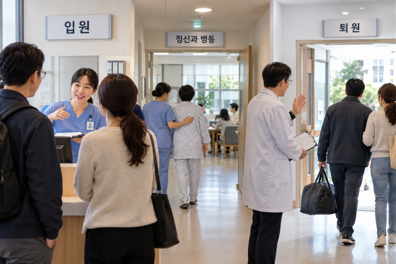 [정신과의사가 쓰는] 보호병동 퇴원에 대하여 "강제입원했는데 빨리 퇴원하고 싶어요"