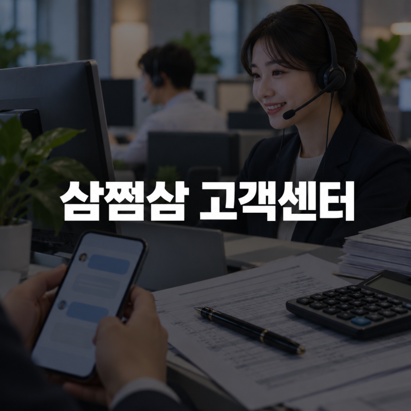 삼쩜삼 고객센터 전화번호 및 상담원 연결 방법 안내