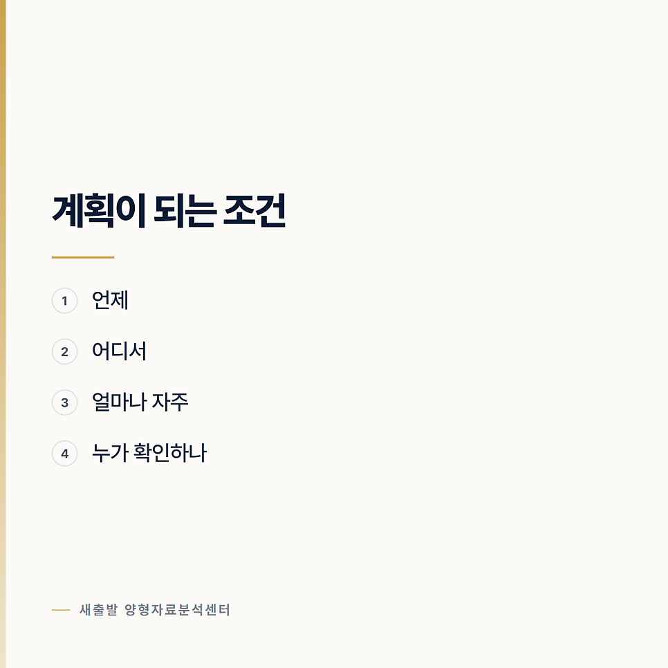 생활계획서에 무엇까지 적어야 하나 관련 사진