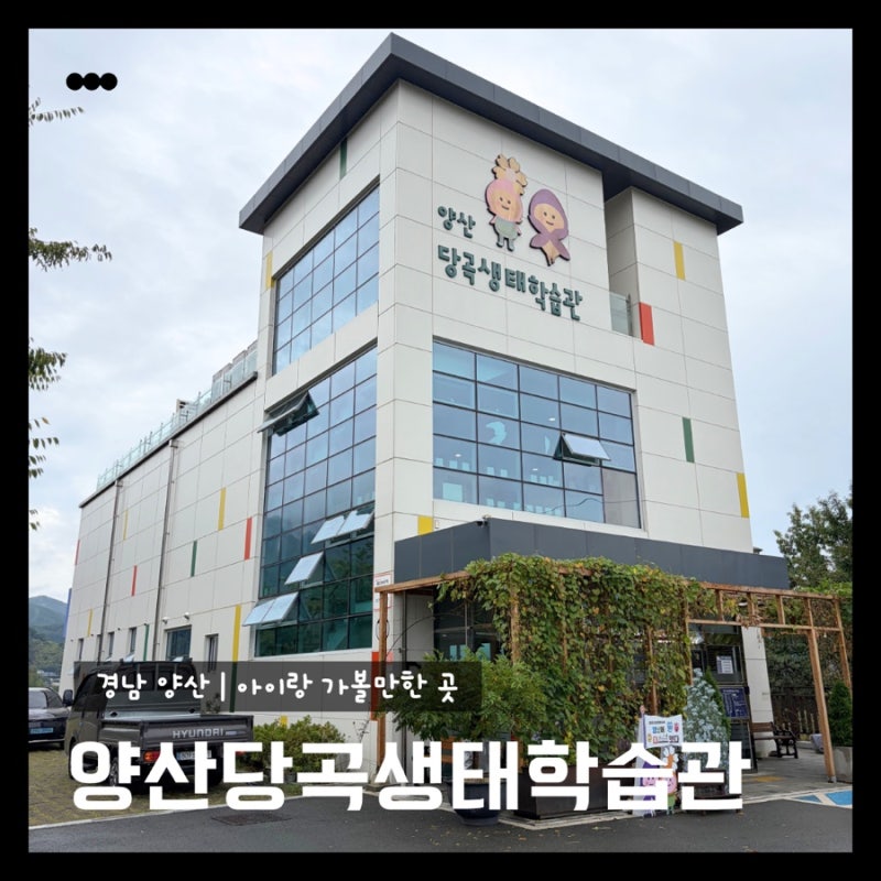 경남 양산 | 부산 근교 아이랑 실내 체험하기 좋은 [양산 당곡 학습체험관]