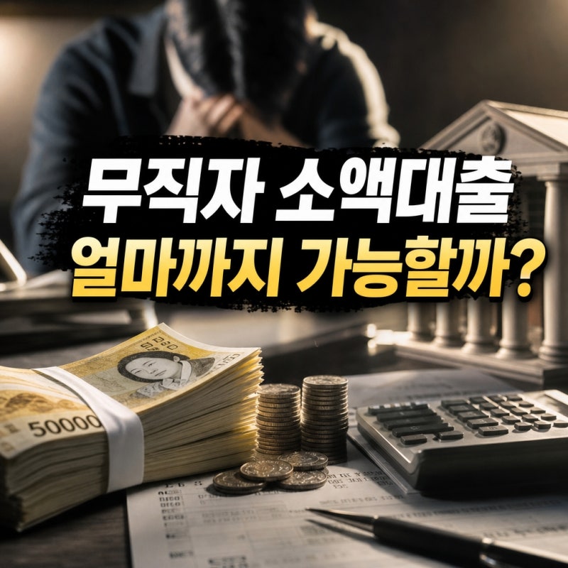 무직자소액대출 2026년 한도와 금리 조건별 은행별 비교 정리