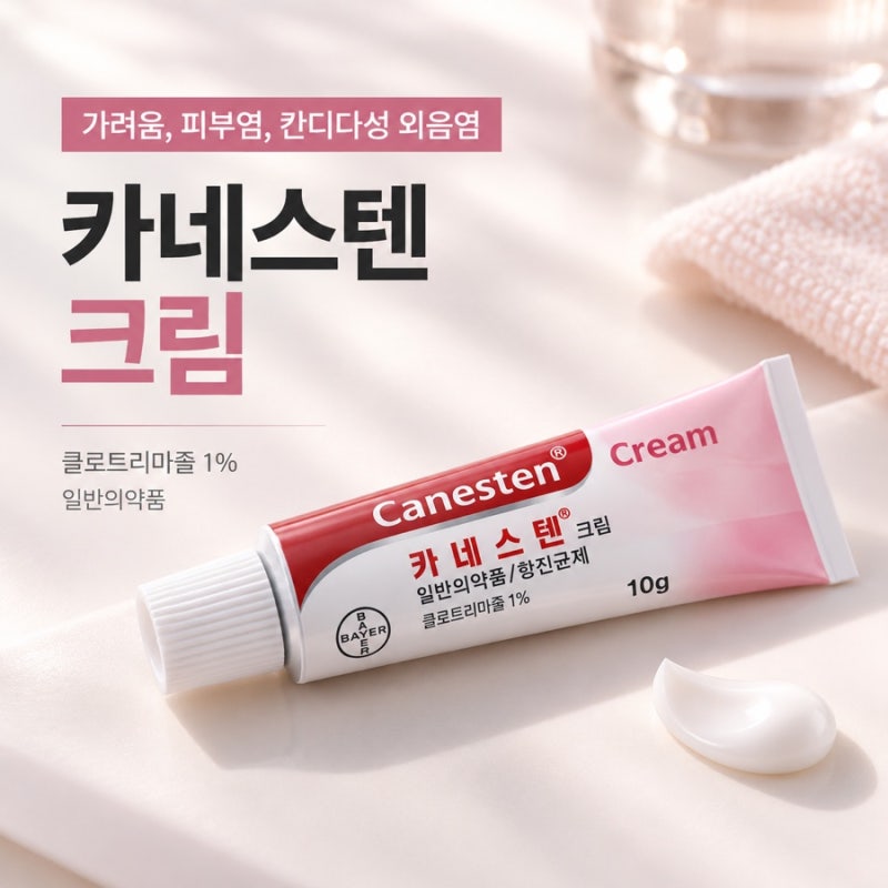 카네스텐 종류별 차이, 연고 크림 질정 파우더 효능과 사용법 총정리