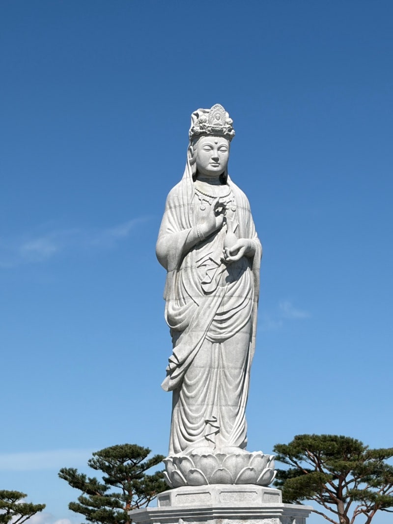 江原道襄陽必訪景點洛山寺、紅蓮庵海景到海邊觀音像