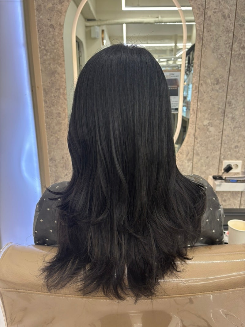 부산 서면 미용실 저렴한 이쁘다헤어 뿌리염색 25,900원