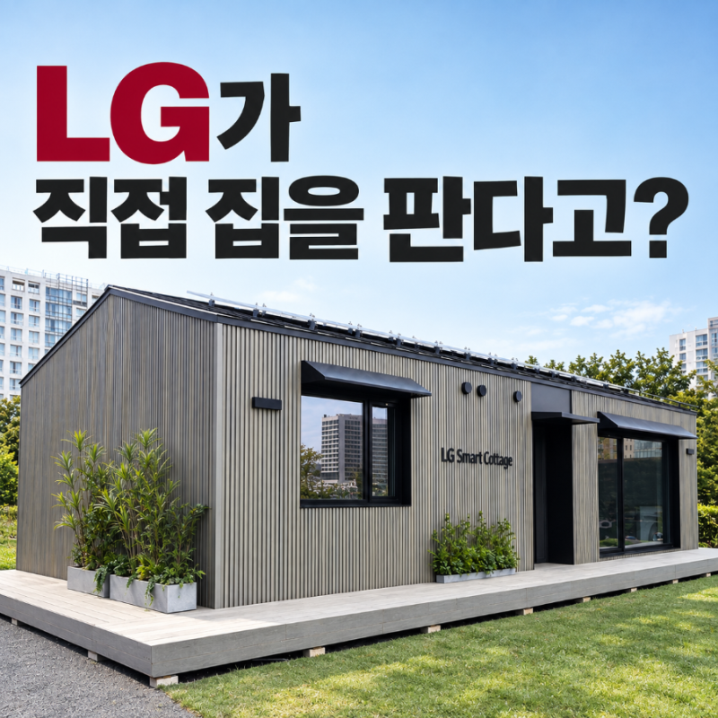 LG가 직접 집을 판다고? 1억~2억대라는 LG 모듈러 주택 가격 총정리