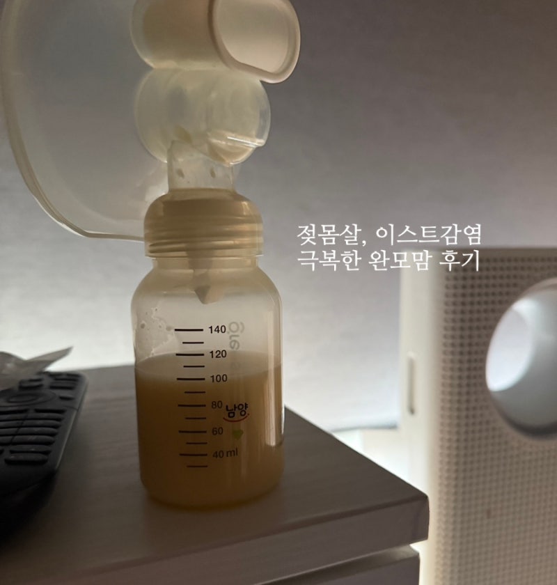 38.6도 젖몸살 원인이 돼지족발?! 눈물의 직수 적응기 & 통증 줄이는 유두 기저부 마사지(+이....