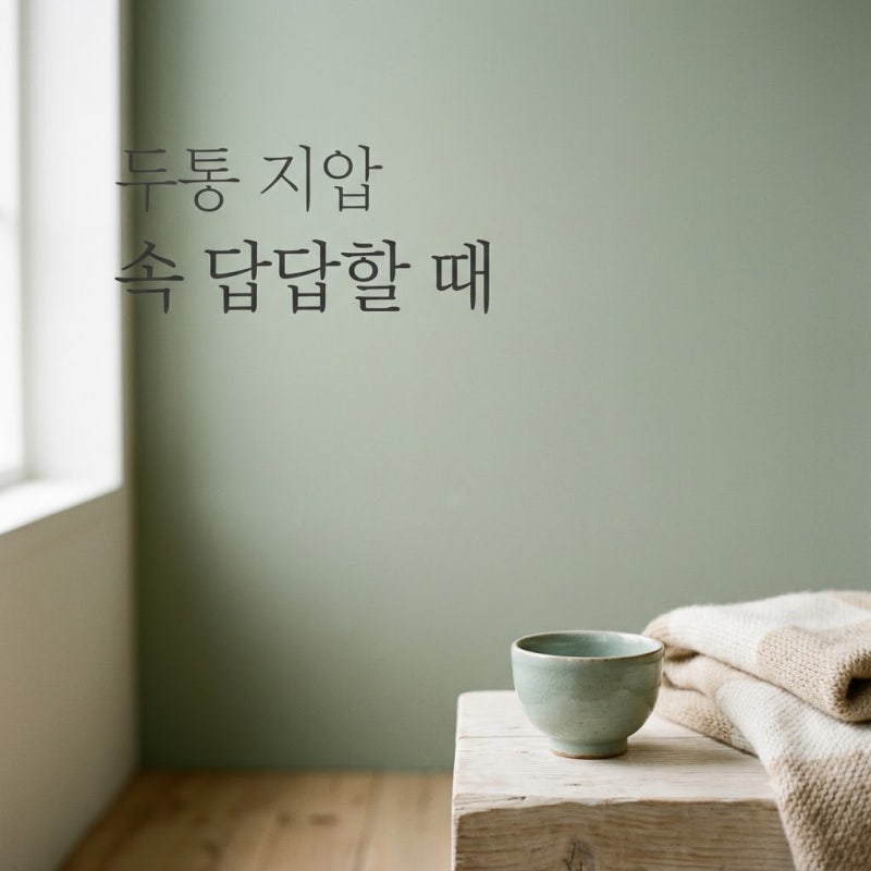 “피곤한 날 유독 속도 답답하다면” 두통까지 올 때 손으로 눌러볼 지압점 3곳