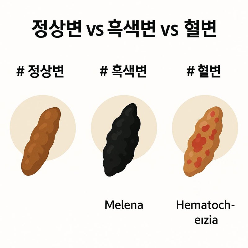검은 변이 나왔는데 괜찮을까? 철분 때문인지 위장출혈인지 구분하는 법