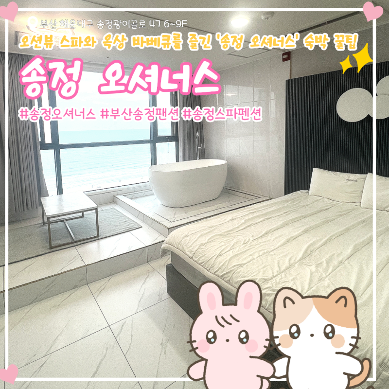 부산 송정 펜션 송정 오셔너스 장점부터 아쉬운 점까지 솔직 리뷰