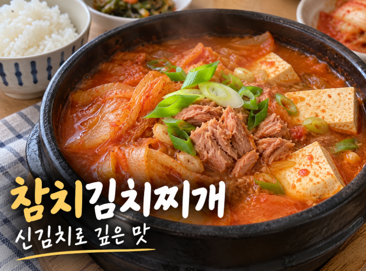 [집밥 레시피] 참치김치찌개 맛있게 끓이는 법, 신김치로 만드는 간단한 저녁메뉴