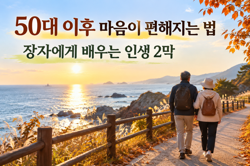 50대 이후 마음이 편해지는 법 / 중년이 장자에게 배우는 인생 2막의 지혜
