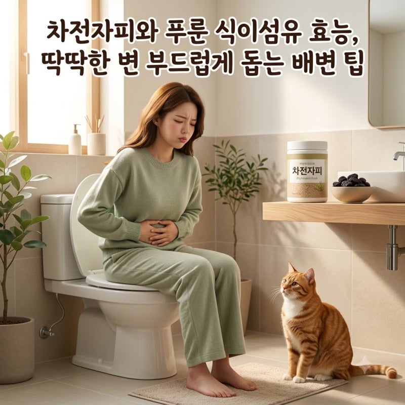 차전자피와 푸룬 식이섬유 효능, 딱딱한 변 부드럽게 돕는 배변 팁