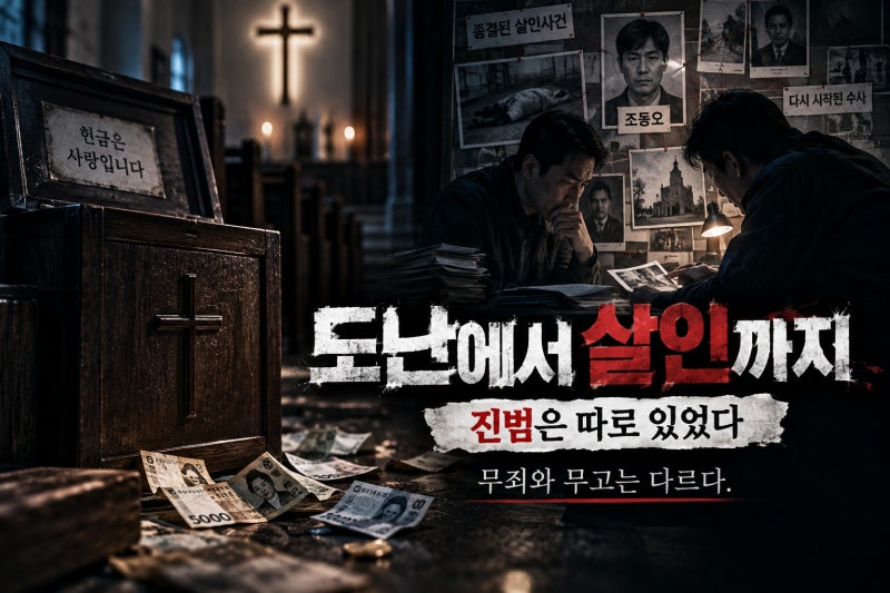 끝장수사, 4만 8700원 도난 사건 결말은 왜 뒤집혔나