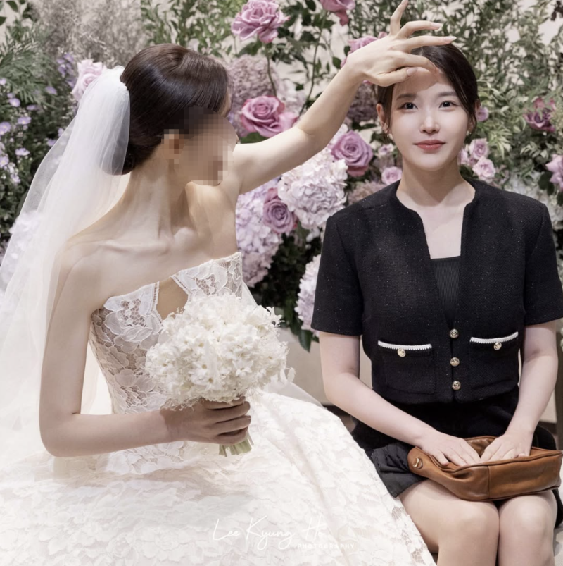 “이건 못 참지” 아이유 헤어 스타일리스트, 신부가 된 날에도 손이 먼저 간 곳은?