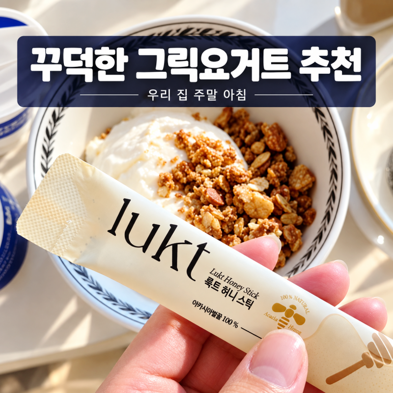 꾸덕한 그릭요거트 추천 best, 룩트 띠크