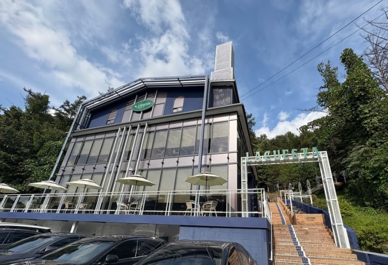 경기광주 곤지암 대형카페 라꾸에스타 화담숲 근처 정원뷰 베이커리 맛집