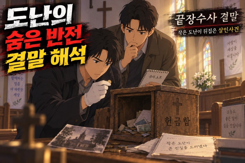 끝장수사 결말 해석: 4만 8700원 도난 사건이 연쇄살인 의혹으로 번진 이유