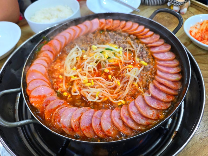 수원 인계동 맛집 이나경송탄부대찌개 효원공원 월화원 나들이 코스