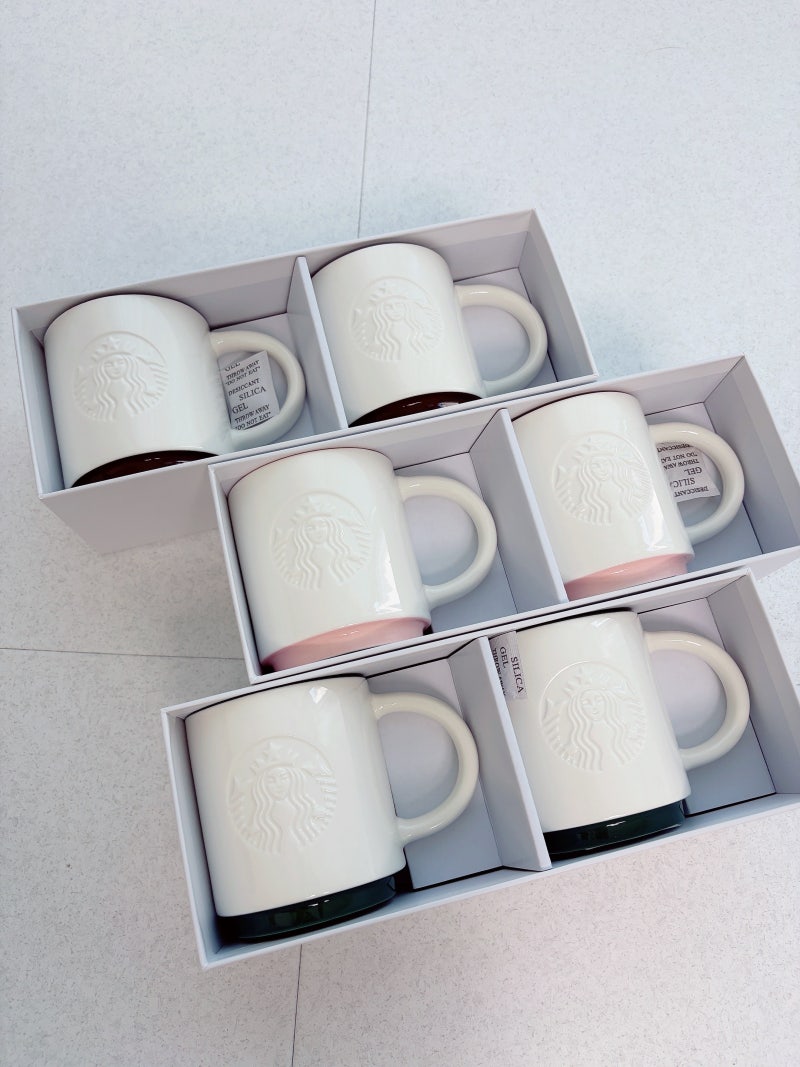 스타벅스 시그니처 사이렌 머그컵 355ml 2P, 집들이 선물로도 예쁜 이유