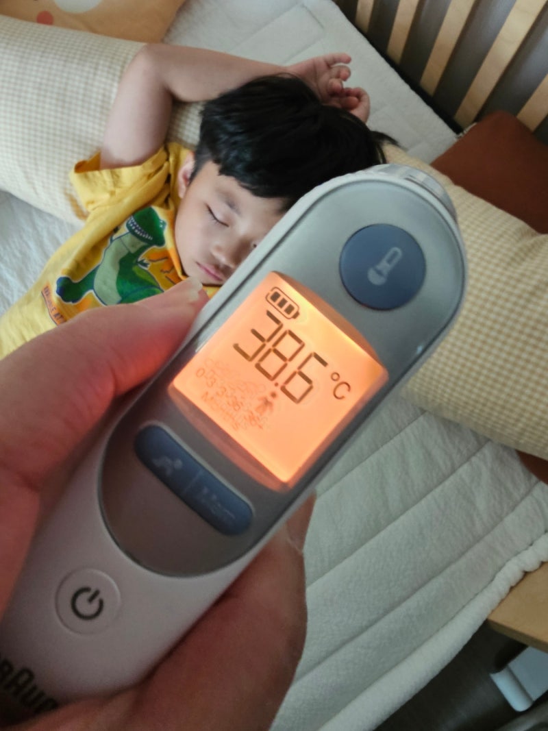 유아 A형 독감 검사 확진 후기, 수액 치료 후 증상과 전염기간까지