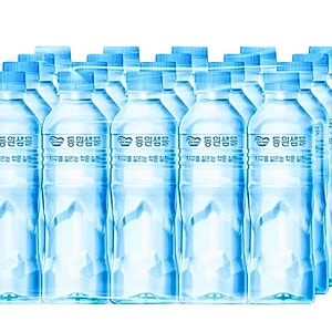 동원샘물생수(샘물)500ml 무라벨(1팩=20ea) / 410826